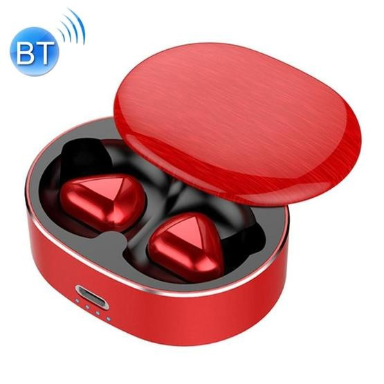 T50 6D Noise Reduction Bluetooth V5.0 Wireless Bluetooth Headphone (Red)
