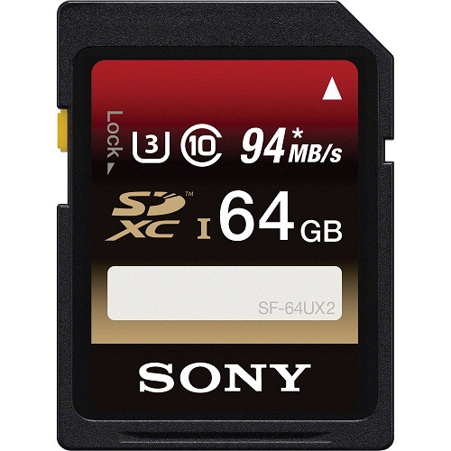 Sony 64GB 4K SDHC Class 10 94MB/s