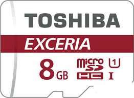 Toshiba 8GB T-Flash/MicroSD (Exceria) 48MB/s