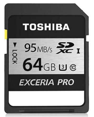 TOSHIBA 32GB T-Flash <Exceria U3> 95MB/s