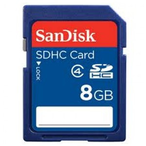 Sandisk 8GB SDHC (Class 4)