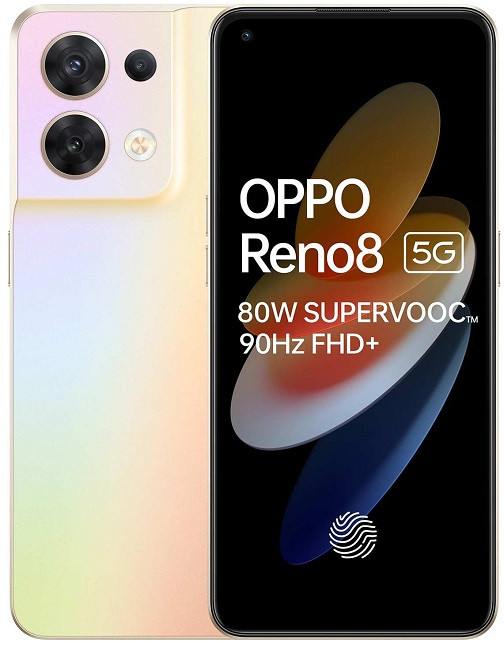 OPPO Reno 8 5G CPH2359 Dual Sim 256GB Shimmer Gold (8GB RAM) - Global Version