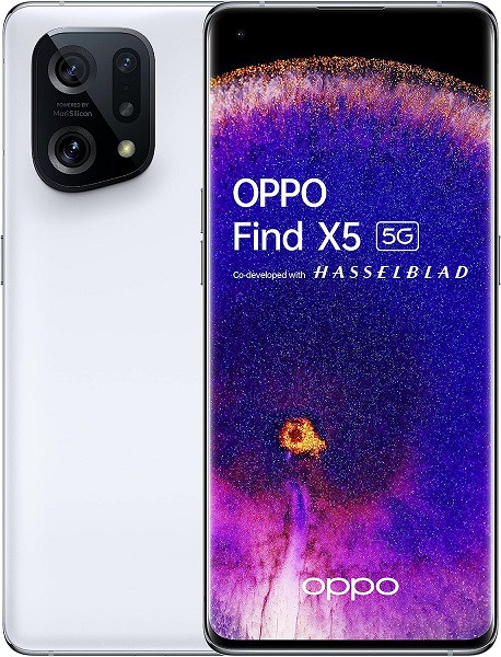 OPPO Find X5 5G CPH2307 Dual Sim 256GB White (8GB RAM) - Global Version