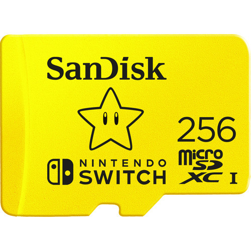 Sandisk 256GB U3 MicroSDXC for Nintendo Switch