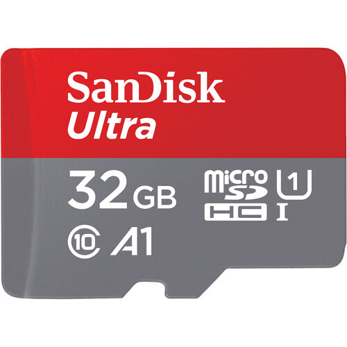 Sandisk A1 Ultra 32GB 120MBs Micro SDHC (Class 10)