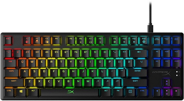 HyperX HX-KB7AQX-US Origin Competitive Edition RGB Gaming Mechanical Keyboard Water Shaft