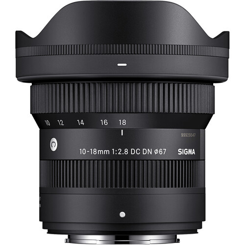 Sigma 10-18mm f/2.8 DC DN | Contemporary Lens (Sony E Mount)