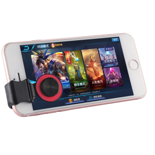 A9 Direct Mobile Clip Games Joystick (Red)