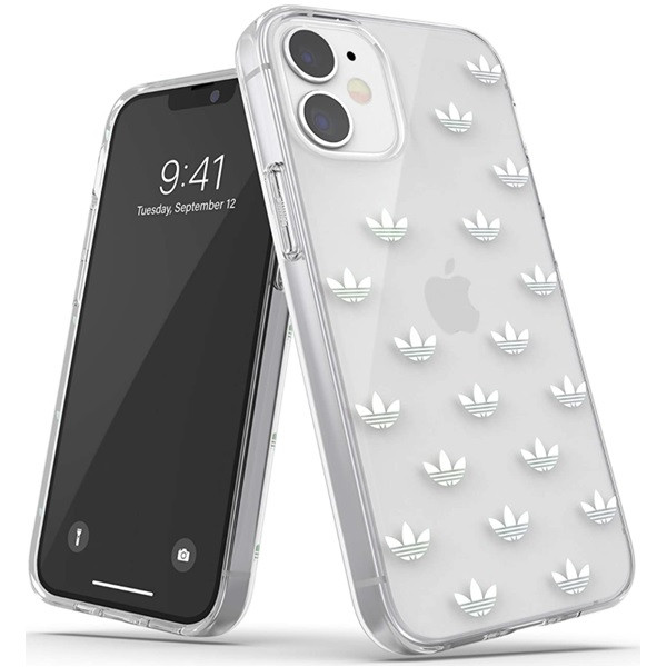 Adidas Trefoil Snap Case for iPhone 12 Mini Silver Adidas Trefoil Snap Case for iPhone 12 Mini Silver