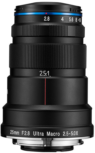 Laowa 25mm f/2.8 2.5-5X Ultra Macro (Nikon F Mount)