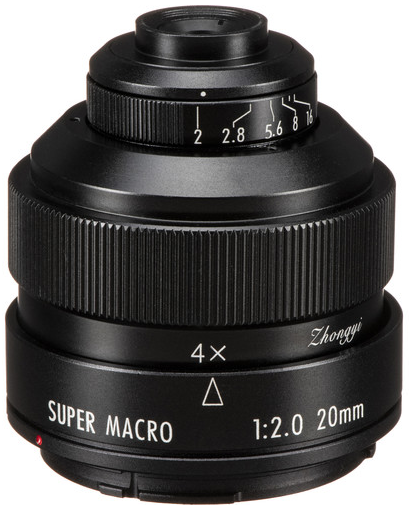 Zhongyi Mitakon 20mm f/2 4.5x Super Macro Lens (Canon M Mount)