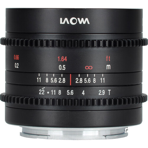 Laowa 9mm T2.9 Zero-D Cine Lens Black (M4/3 Mount)