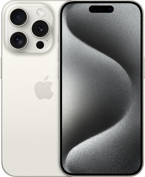 Apple iPhone 15 Pro 5G A3104 512GB White Titanium (Dual Nano Sim)