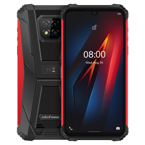 Ulefone Armor 8 Rugged Phone Dual Sim 64GB Red (4GB RAM)