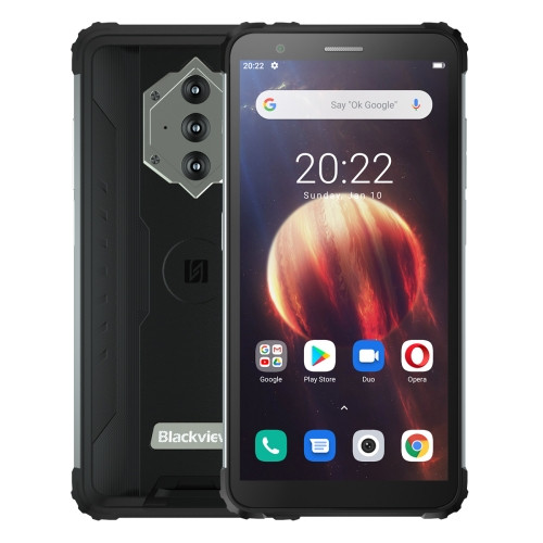 Blackview BV6600 Rugged Phone Dual Sim 64GB Black (4GB RAM)