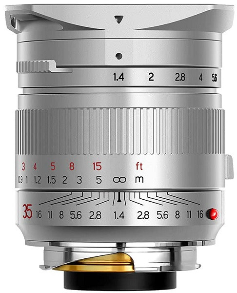 TTArtisan 35mm f/1.4 Lens Silver (Leica M Mount)