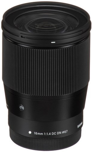 Sigma 16mm f/1.4 DC DN | Contemporary (Canon EF-M Mount)