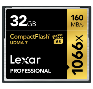 Lexar 32GB Professional 1066x CF (UDMA 7)
