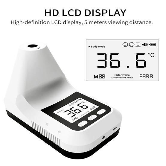 K3 Pro Handsfree Non-contact Forehead Body Light-sensitive Distance Sensor Infrared Thermometer