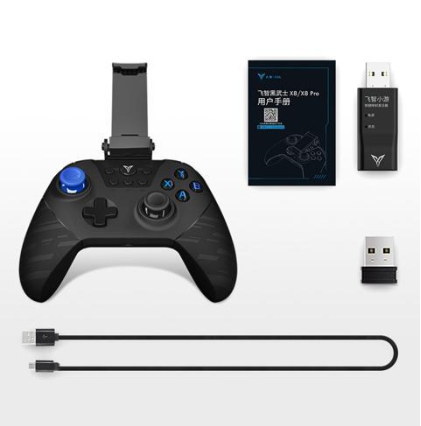 Xiaomi X8pro 2.4GHz-2.48GHz Wireless + Bluetooth Dual Mode Gamepad with Detachable Phone Holder