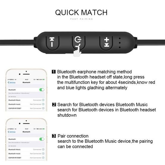 XT11 Magnetic In-Ear Wireless Bluetooth V4.2 Earphones(Tarnish)