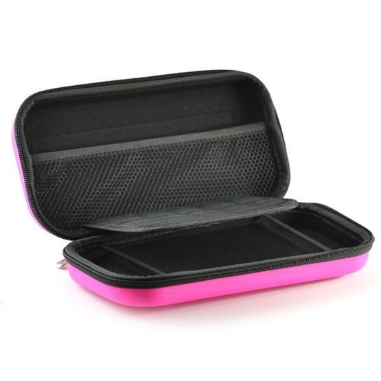 Portable EVA Storage Bag Handbag Protective Box for Nintendo Switch (Pink)