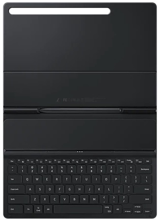 Samsung Galaxy Tab S7 FE/S7 Plus/S8 Plus Book Cover Keyboard Slim Black