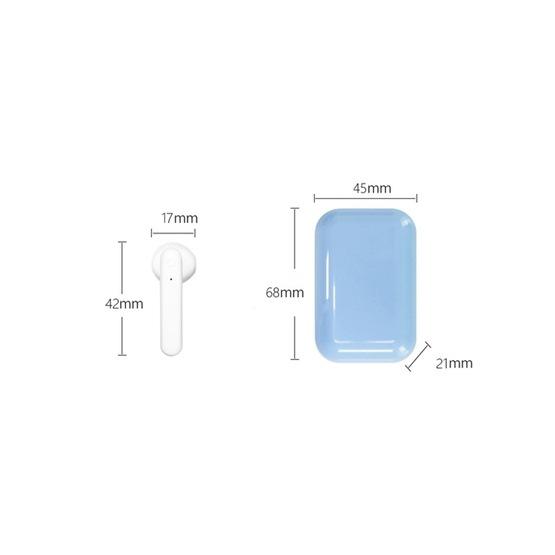 X26 TWS  Bluetooth 5.0 Wireless Touch Bluetooth Earphone with Magnetic Attraction Charging Box (Blue)