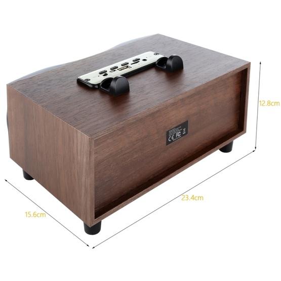 X6 Portable Wooden Wireless Speaker