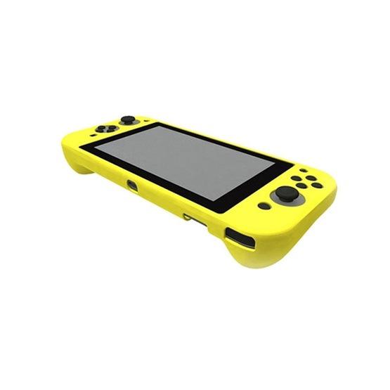 Game Console Silicone Full Coverage Protective Case for Nintendo Switch Lite / Mini (Yellow)