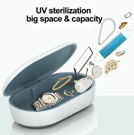 Smartphone Sterilizer Portable UV Light Disinfection Sterilization Cleaning Box