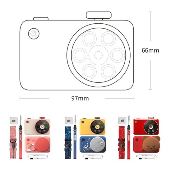 Xiaomi Youpin MITA Smart Toy Camera Pink (Gift Box Version)
